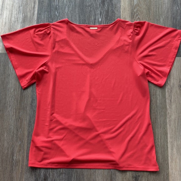 Michael Kors Flutter Sleeve Top - Picture 7 of 8